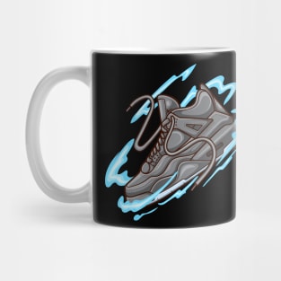 AJ 4 Retro Grey Hypebeast Sneaker Mug